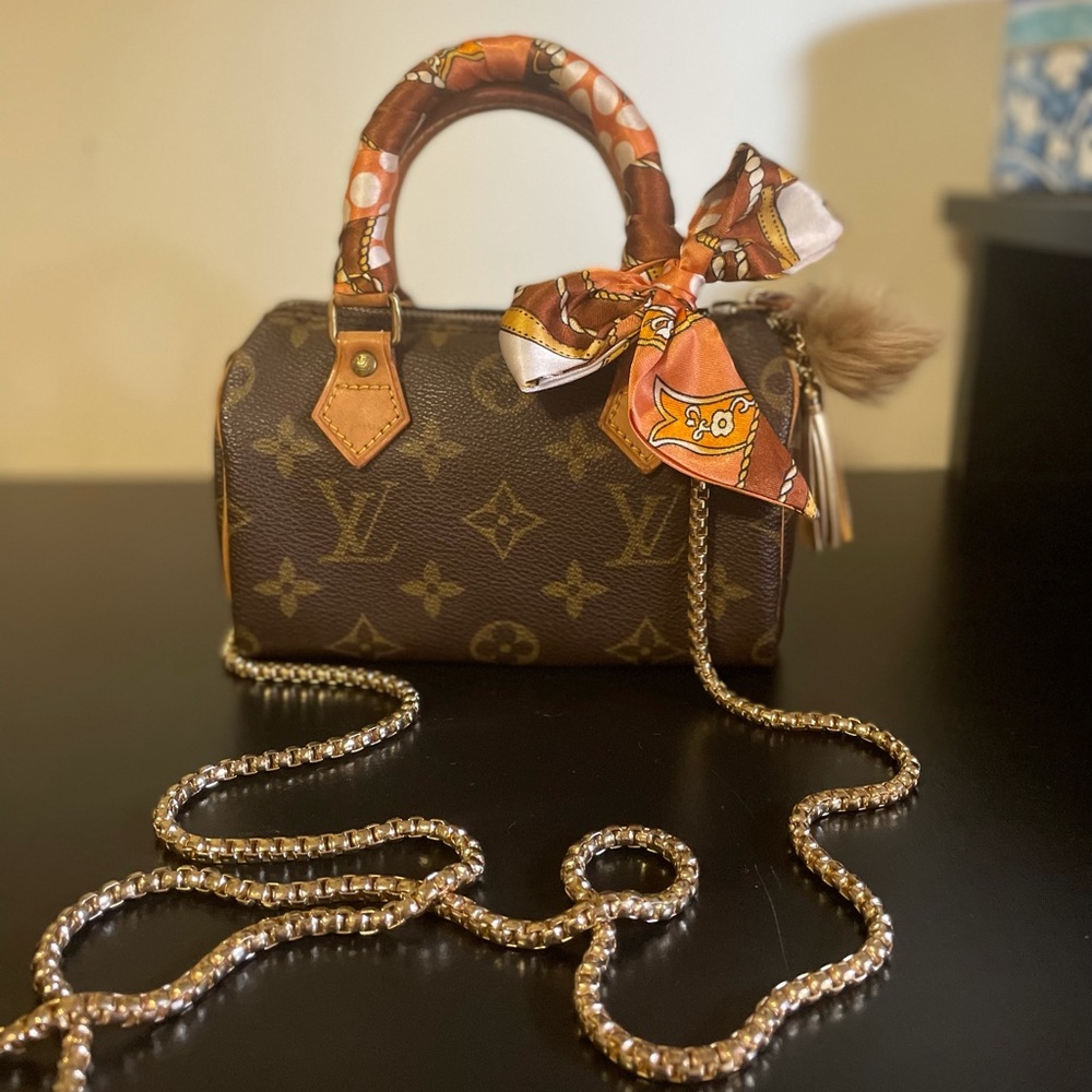 Louis Vuitton Monogram Speedy Mini HL